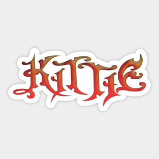 Kittie Sticker